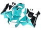 2003-2004 Light Blue Black Honda CBR600RR Motorcycle Fairings