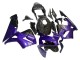2003-2004 Purple Black Forged Carbon Fiber Honda CBR600RR Motorcycle Fairings