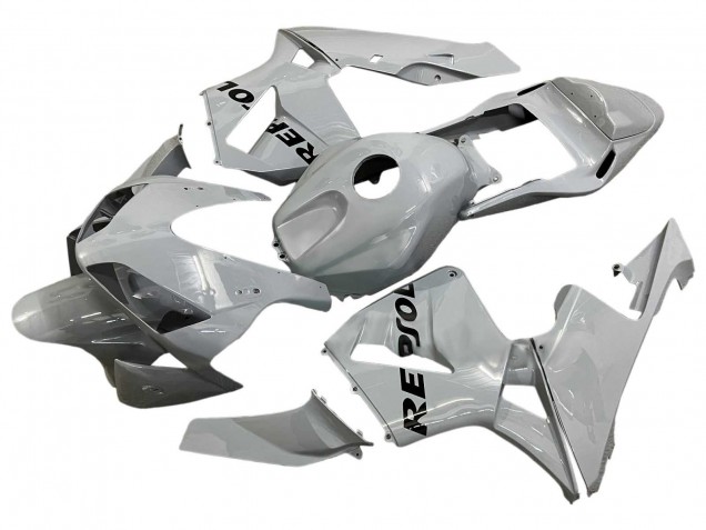 2003-2004 Silver Black Repsol Honda CBR600RR Motorcycle Fairings