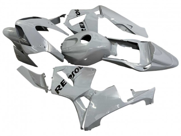 2003-2004 Silver Black Repsol Honda CBR600RR Motorcycle Fairings