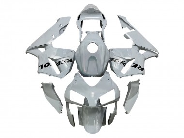 2003-2004 Silver Black Repsol Honda CBR600RR Motorcycle Fairings