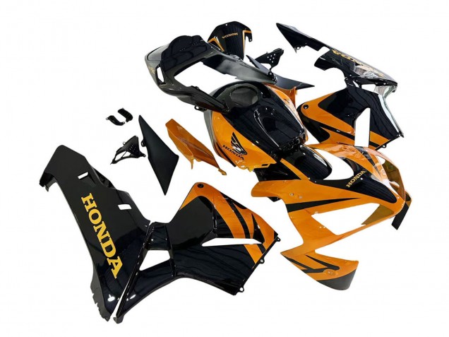 2003-2004 Orange White Red Glossy Black Repsol Honda CBR600RR Motorcycle Fairings Kits