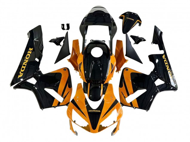 2003-2004 Orange White Red Glossy Black Repsol Honda CBR600RR Motorcycle Fairings Kits