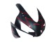 2003-2004 Red Glossy Black Matte Black Honda CBR600RR Motorcycle Fairings