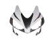 2003-2004 White Matte Black Racing Honda CBR600RR Motorcycle Fairings