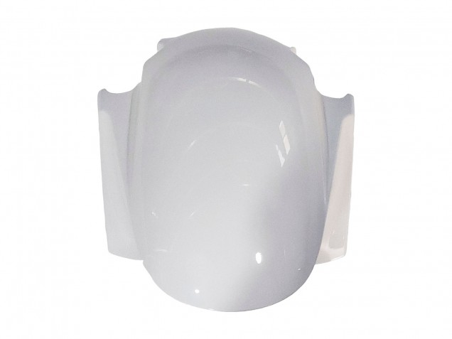 2003-2004 White Matte Black Racing Honda CBR600RR Motorcycle Fairings