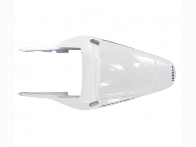 2003-2004 White Matte Black Honda CBR600RR Motorcycle Fairings