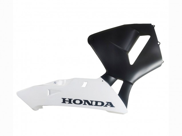 2003-2004 White Matte Black Honda CBR600RR Motorcycle Fairings