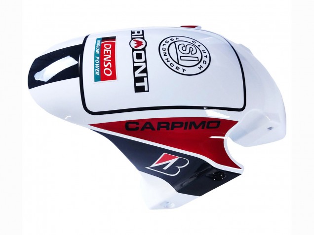 2003-2004 White Red Glossy Black DENSO Rimont Honda CBR600RR Motorcycle Fairings