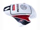 2003-2004 White Red Glossy Black DENSO Rimont Honda CBR600RR Motorcycle Fairings