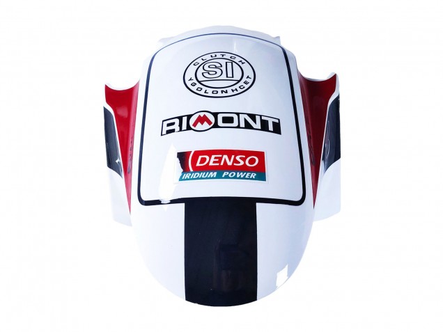 2003-2004 White Red Glossy Black DENSO Rimont Honda CBR600RR Motorcycle Fairings