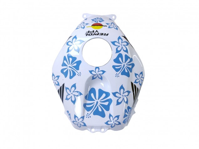 2003-2004 White Blue Red Nastro Azzurro 46 Honda CBR600RR Motorcycle Fairings