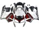 2003-2004 White Red Glossy Black Monster Honda CBR600RR Motorcycle Fairings