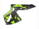 2003-2004 Yellow Matte Black Honda CBR600RR Motorcycle Fairings