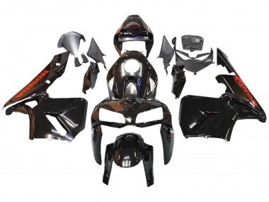 2005-2006 Glossy Black Honda CBR600RR Motorcycle Fairings