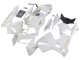 2005-2006 White Gold Honda CBR600RR Motorcycle Fairings
