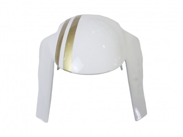 2005-2006 White Gold Honda CBR600RR Motorcycle Fairings