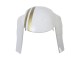 2005-2006 White Gold Honda CBR600RR Motorcycle Fairings