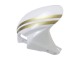 2005-2006 White Gold Honda CBR600RR Motorcycle Fairings
