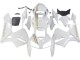 2005-2006 White Gold Honda CBR600RR Motorcycle Fairings