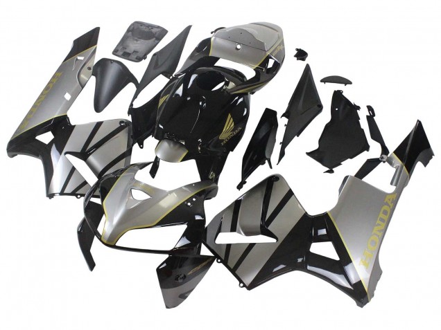 2005-2006 Grey Black Honda CBR600RR Motorcycle Fairing