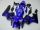 2005-2006 Blue Black Honda CBR600RR Motorcycle Fairing