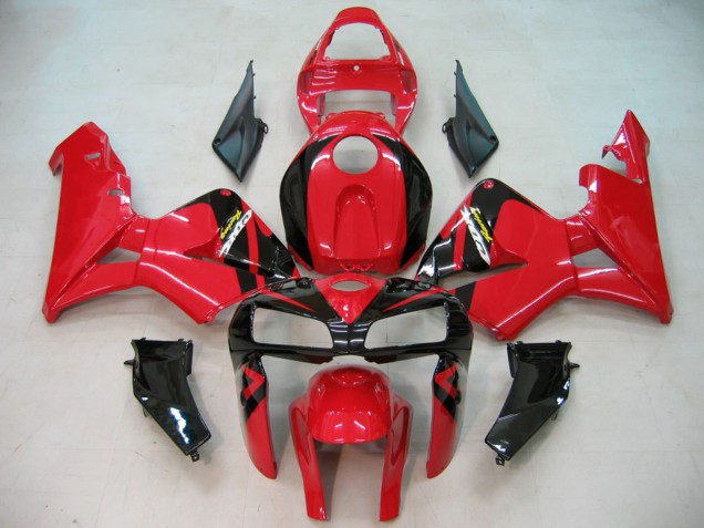 2005-2006 Red Black Honda CBR600RR Motorcycle Fairing