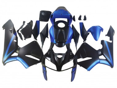 2005-2006 Black Blue Honda CBR600RR Motorcycle Fairings