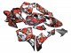 2005-2006 Black with Red Grey Camouflage Honda CBR600RR Motorcycle Fairings