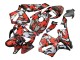 2005-2006 Black with Red Grey Camouflage Honda CBR600RR Motorcycle Fairings