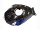 2005-2006 Glossy Black Blue Flame Honda CBR600RR Motorcycle Fairing