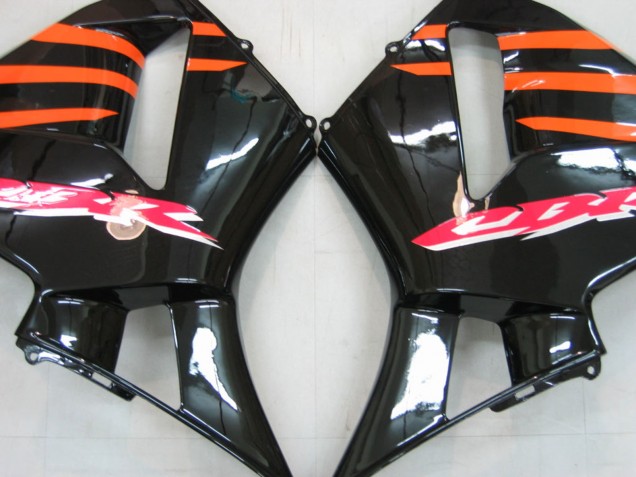 2005-2006 Orange Black Silver Honda CBR600RR Motorcycle Fairings