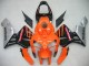 2005-2006 Orange Black Silver Honda CBR600RR Motorcycle Fairings