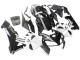 2005-2006 Black White Honda CBR600RR Motorcycle Fairing