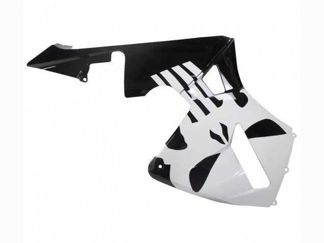 2005-2006 Black White Honda CBR600RR Motorcycle Fairing