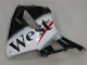 2005-2006 Glossy Black White West Honda CBR600RR Motorcycle Fairings