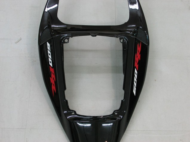 2005-2006 Glossy Black White West Honda CBR600RR Motorcycle Fairings