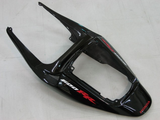 2005-2006 Glossy Black White West Honda CBR600RR Motorcycle Fairings