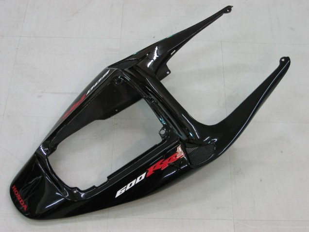 2005-2006 Glossy Black White West Honda CBR600RR Motorcycle Fairings