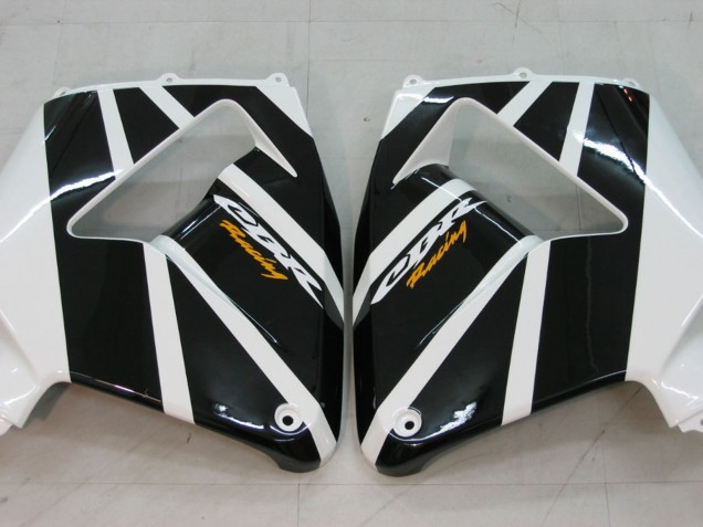 2005-2006 Black White Racing Honda CBR600RR Motorcycle Fairings