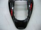 2005-2006 Glossy Black Grey Flame Honda CBR600RR Motorcycle Fairings