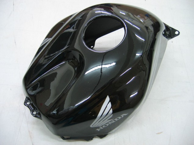 2005-2006 Glossy Black Grey Flame Honda CBR600RR Motorcycle Fairings
