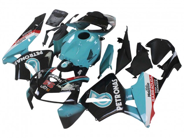 2005-2006 Light Blue Black 35 Honda CBR600RR Motorcycle Fairings
