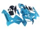 2005-2006 Light Blue Honda CBR600RR Motorcycle Fairings