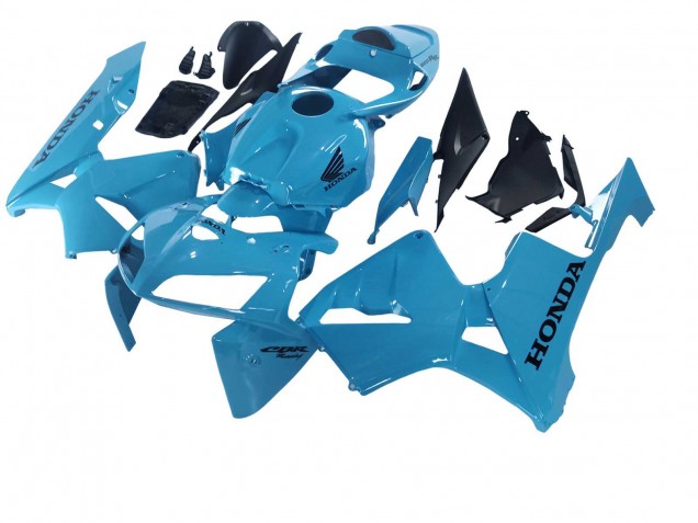 2005-2006 Light Blue Honda CBR600RR Motorcycle Fairings