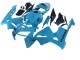2005-2006 Light Blue Honda CBR600RR Motorcycle Fairings