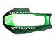 2005-2006 Glossy Black Green Flame Honda CBR600RR Motorcycle Fairings