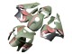 2005-2006 Green Red Shark Honda CBR600RR Motorcycle Fairings