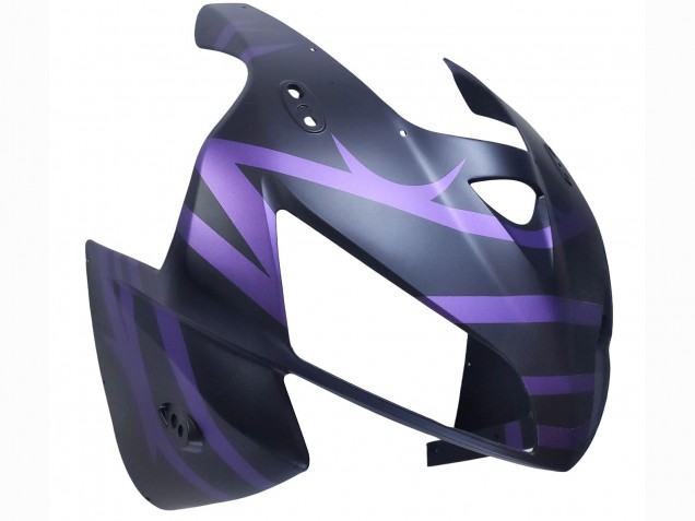 2005-2006 Matte Black Purple Honda CBR600RR Motorcycle Fairings
