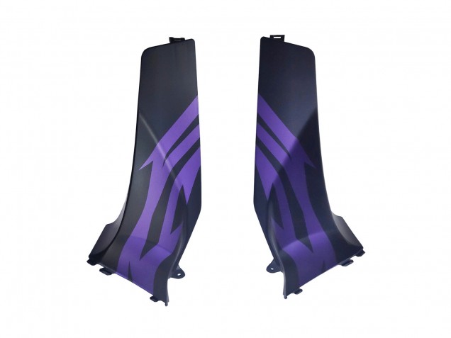 2005-2006 Matte Black Purple Honda CBR600RR Motorcycle Fairings
